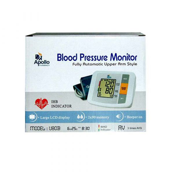 apollo pharmacy u80b bp monitor